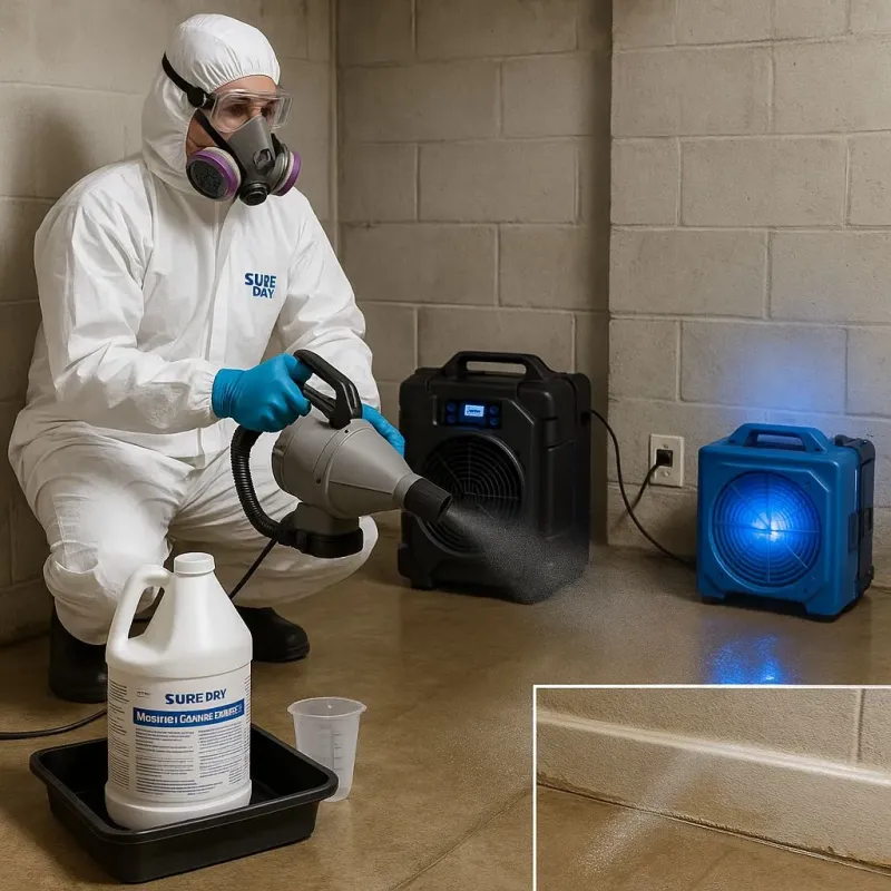 Sanitization and Odor Removal process in Schoharie, NY